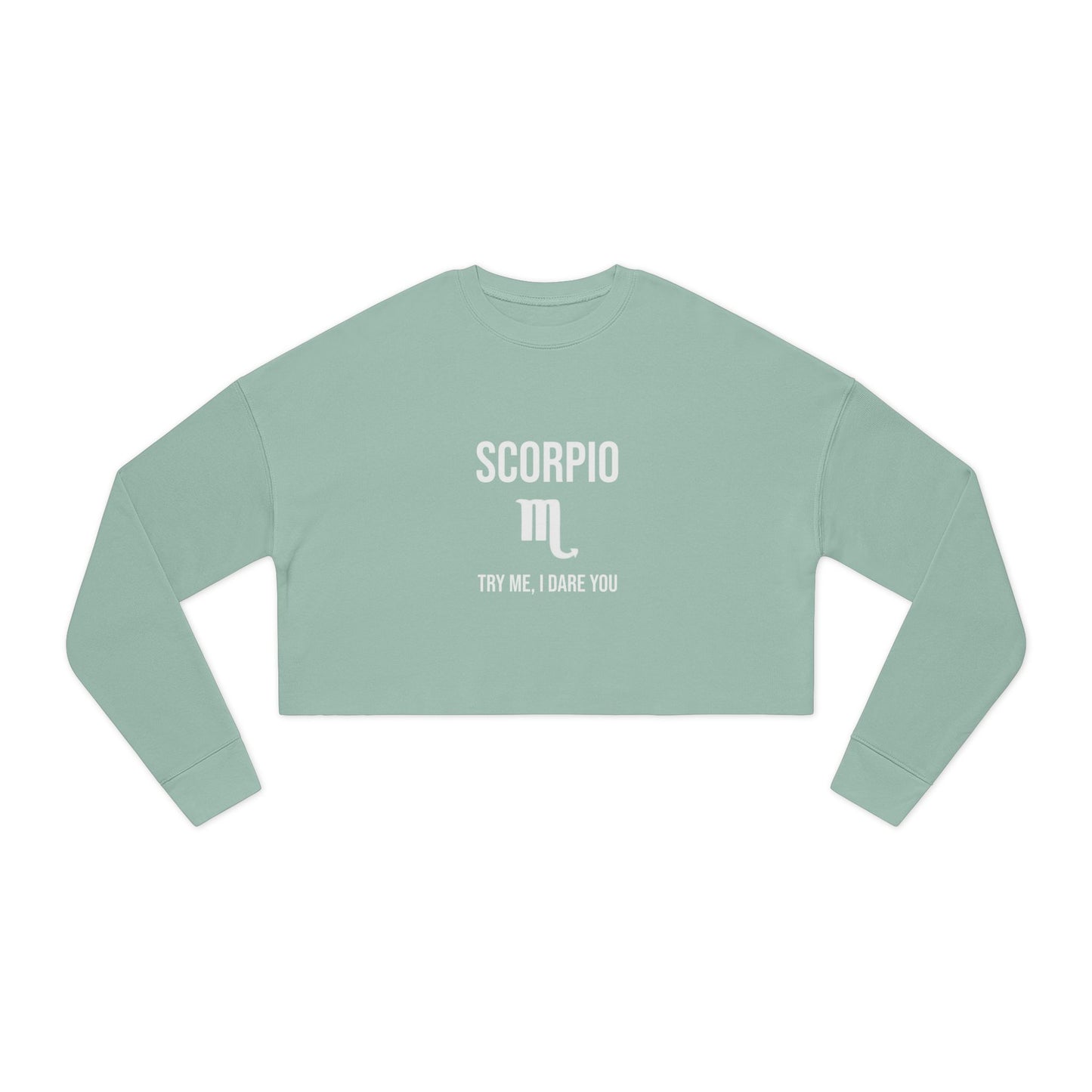 Scorpio Women's Cropped Sweatshirt