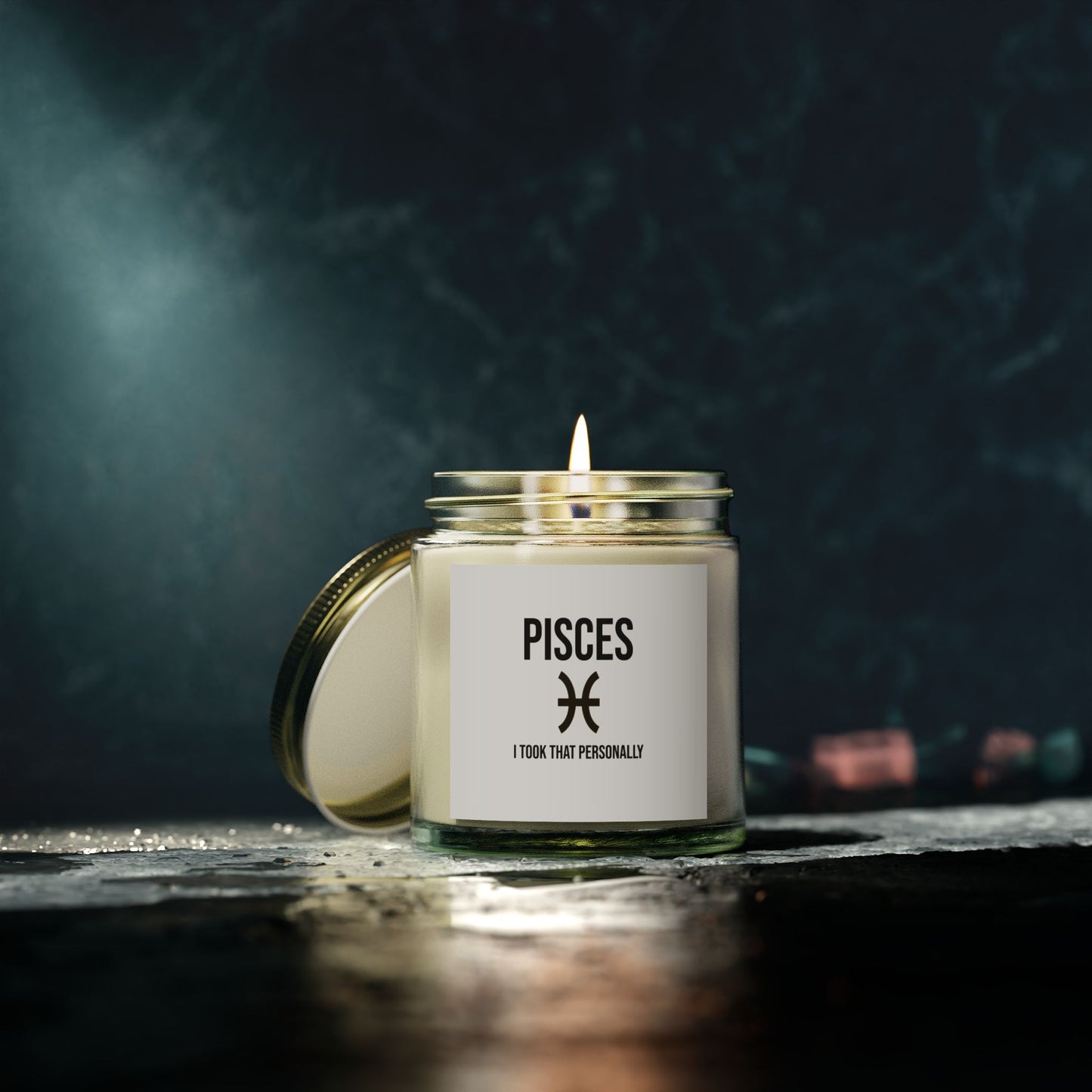 Pisces Scented Candle (4oz, 9oz)