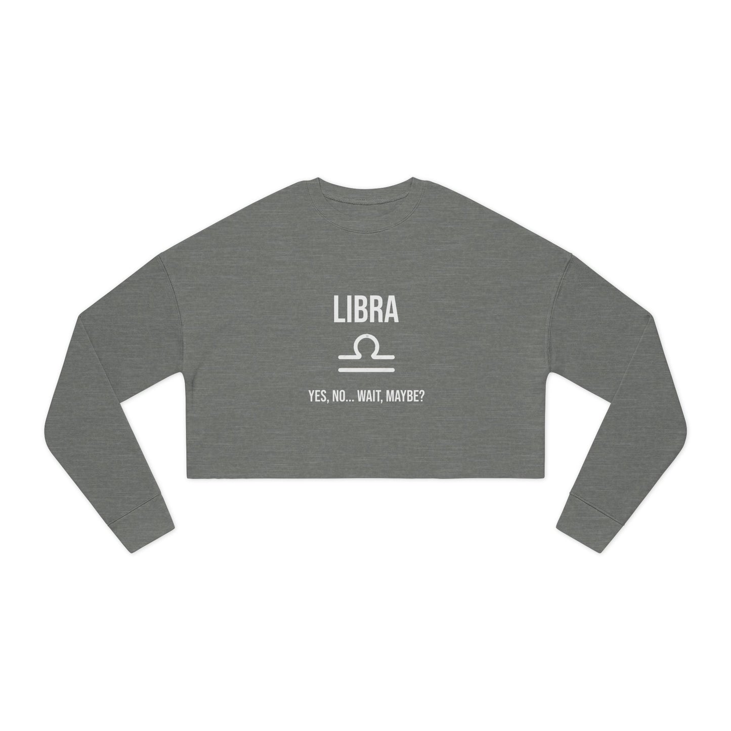 Libra Women's Cropped Sweatshirt