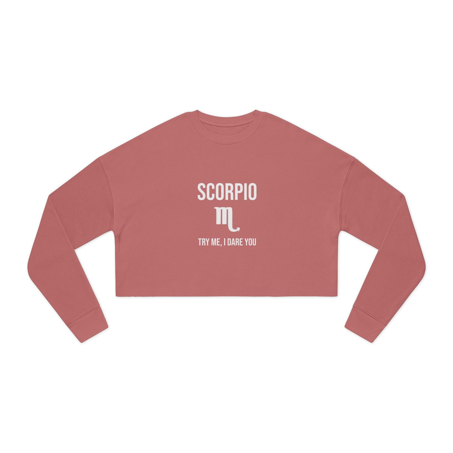 Scorpio Women's Cropped Sweatshirt