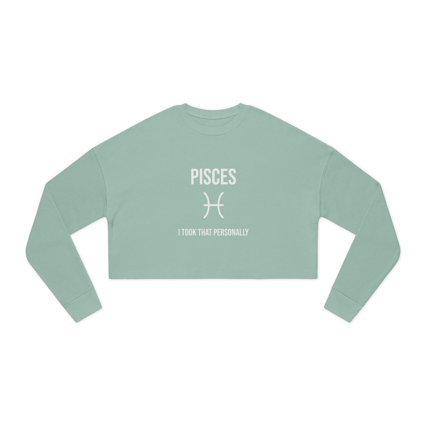 Pisces Women's Cropped Sweatshirt