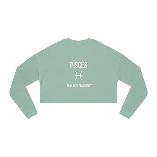 Pisces Women's Cropped Sweatshirt