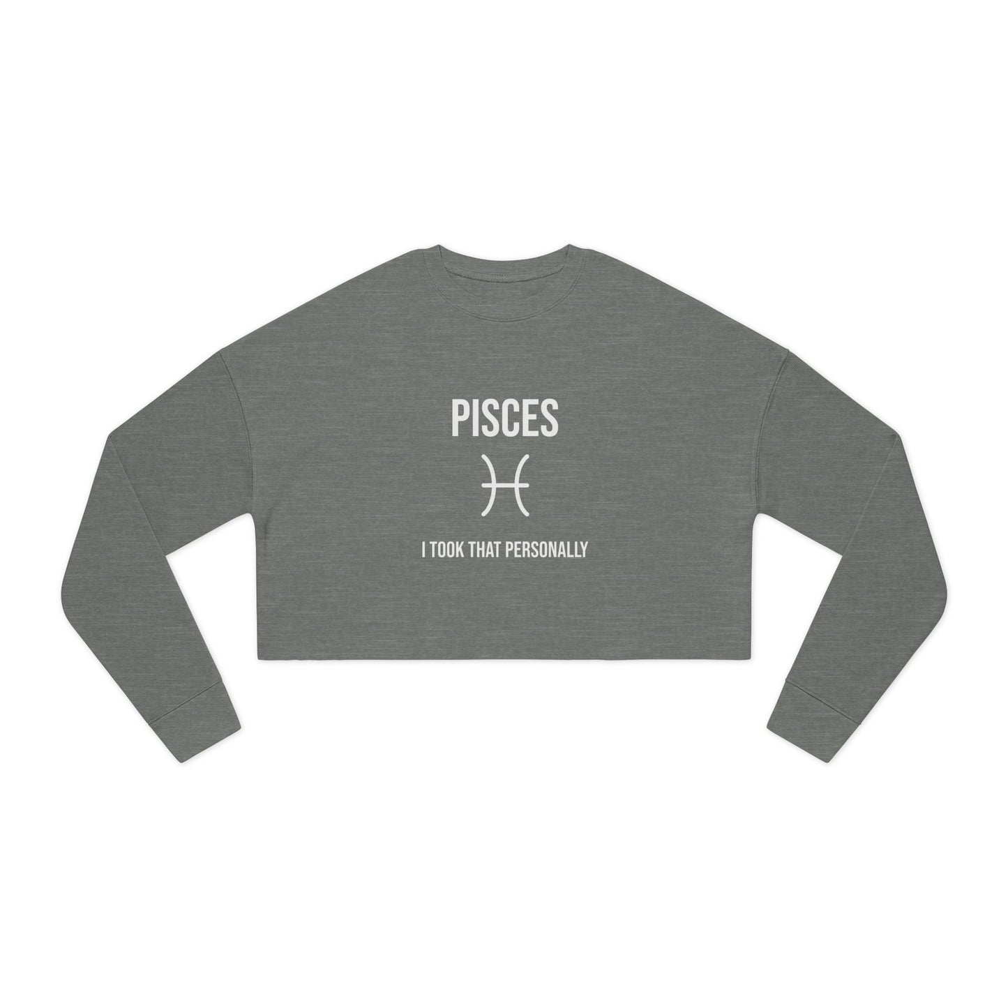 Pisces Women's Cropped Sweatshirt