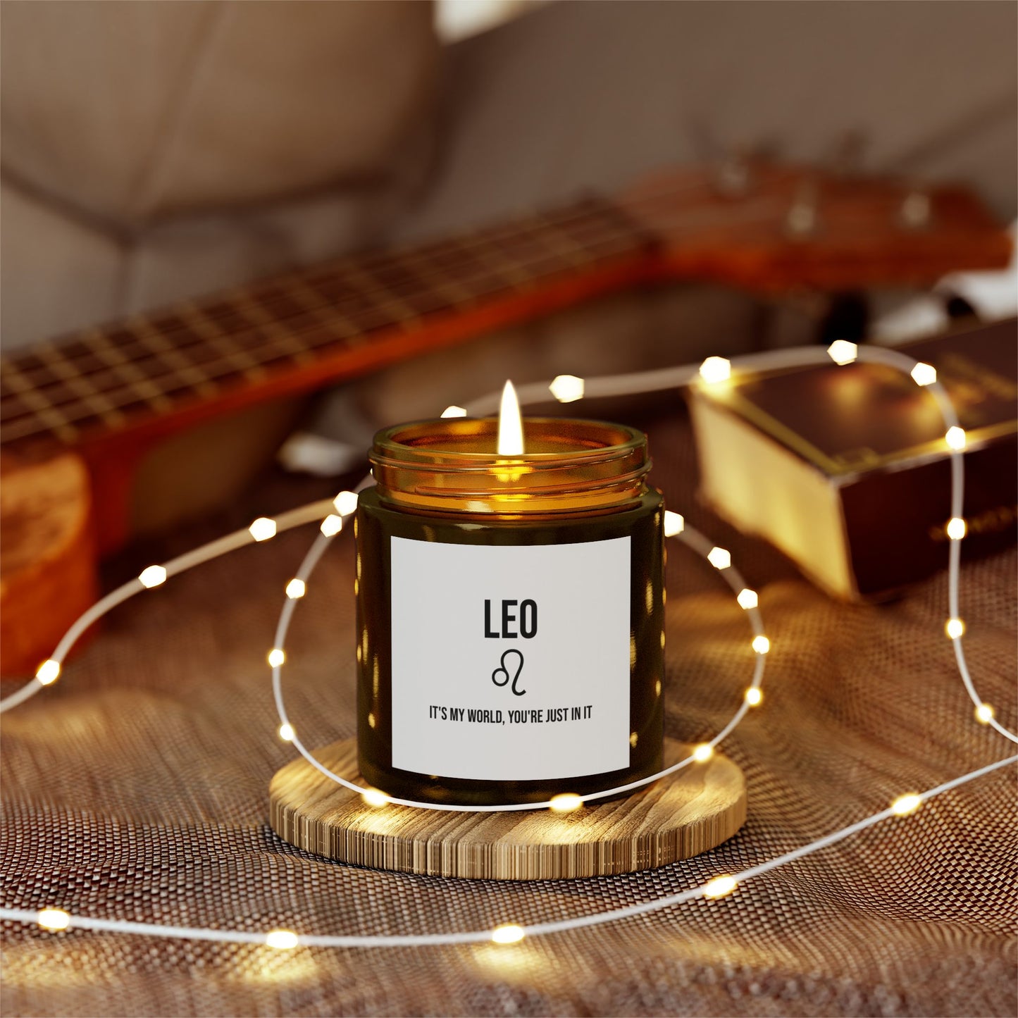 Leo Scented Candle (4oz, 9oz)
