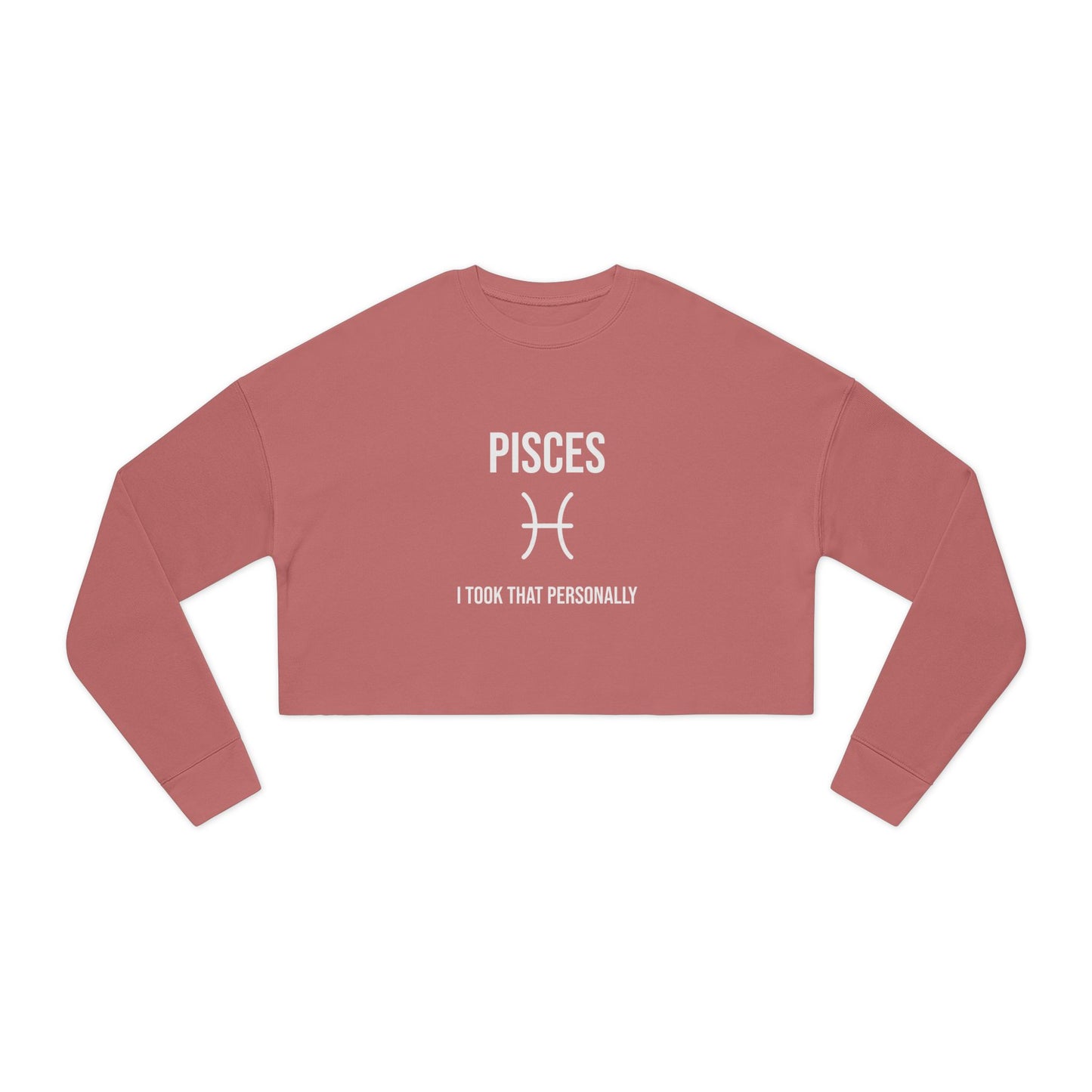 Pisces Women's Cropped Sweatshirt
