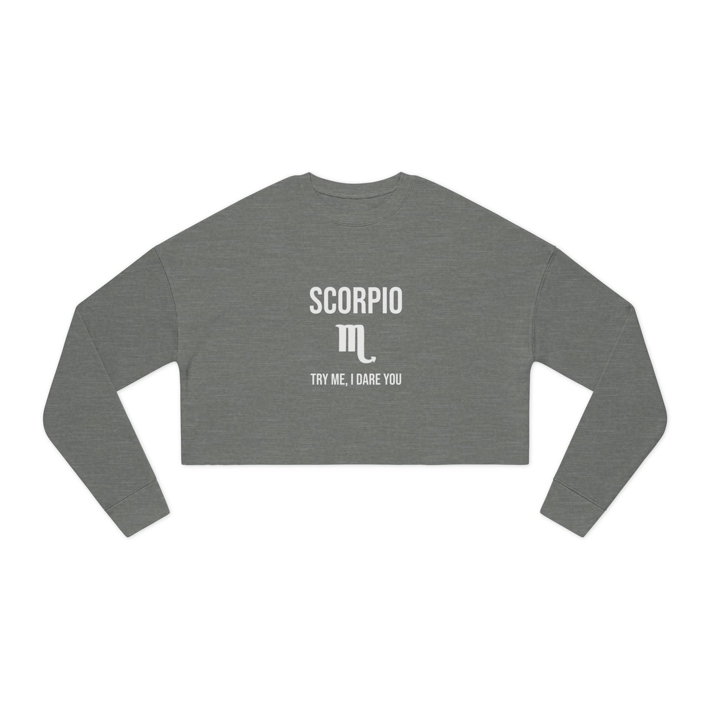 Scorpio Women's Cropped Sweatshirt