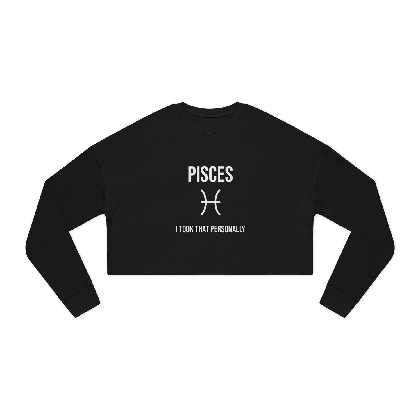 Pisces Women's Cropped Sweatshirt