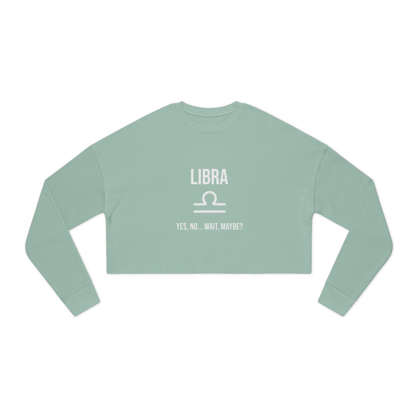 Libra Women's Cropped Sweatshirt