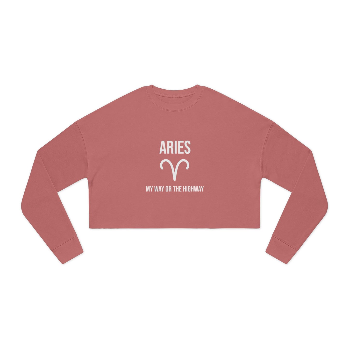 Aries Women's Cropped Sweatshirt